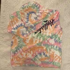 Hollister | Rainbow Tie Dye Hoodie | X-Large